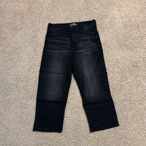 No Boundaries (NOBO) Women's Super High Rise Black Wash Jeans